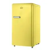 DCG Eltronic MF100Y Frigorifero con Congelatore Libera installazione Monoporta 100 L Giallo Linea Retrò