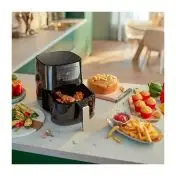 Philips HD9252/70 Airfryer Friggitrice ad Aria 4 porzioni RapidAir QuickClean Display LED