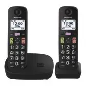 Panasonic KX-TGU112EXB Coppia di Telefoni Cordless 