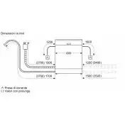  Bosch SMD6ECX12E Serie 6 Lavastoviglie a Incasso 14 coperti (A)
