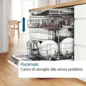  Bosch SMD6ECX12E Serie 6 Lavastoviglie a Incasso 14 coperti (A)