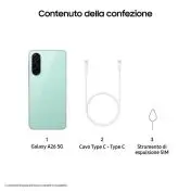 Samsung Galaxy A26 5G Smartphone con Funzioni intelligenti Display Super AMOLED 6.7” 8/256GB 5.000 mAh memoria espandibile Mint