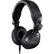 Technics EAH-DJ1200EK Black Cuffie DJ Driver 40mm Cavo Rimovibile