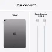 Apple iPad Air (6th Generation) Air 13'' Wi-Fi 128GB - Grigio Siderale