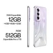OPPO Reno12 Pro 5G AI Smartphone, Tripla fotocamera 50+50+8MP, Selfie 50MP, Display 6.7” 120HZ AMOLED FHD+, 5000mAh, RAM 12GB(Esp4GB/8GB/12GB)+ROM 512GB, [Versione Italia], Nebula Silver
