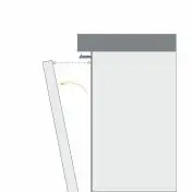 Whirlpool Lavastoviglie semi incasso - WB 6020 P X