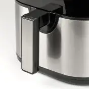 G3 Ferrari FRIGGISANO 4.5 Singolo 4,5 L Indipendente 1500 W Friggitrice ad aria calda Nero, Acciaio inossidabile