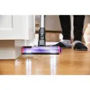 Black & Decker BHFEA640WG Aspirapolvere a bastone Batteria Secco Ciclonico Senza sacchetto 0,75 L Nero, Acciaio inox