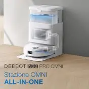 Ecovacs Deebot N30 Pro Omni 0,35 L Robot Aspirapolvere Senza sacchetto Bianco