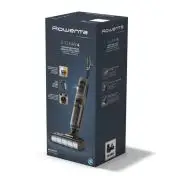 Rowenta X-Clean 4 , Lavapavimenti Senza Fili con Auto-Propulsione e Rilevazione Automatica dello Sporco, Doppio Serbatoio e Sistema di Autopulizia, Autonomia 50' per Tutti i Tipi di Paviment