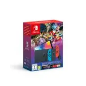 Nintendo Console Switch - Modello OLED, bundle Mario Kart 8 (include il codice download di Mario Kart 8 Deluxe + 3 mesi di Switch Online)
