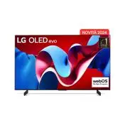 LG Oled42C44LA Televisione Smart TV 42 Pollici Oled Evo 4K Serie C4 Dolby Vision