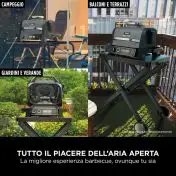 Ninja Barbecue elettrico Woodfire con affumicatore integrato OG701EU