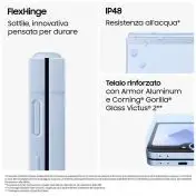 Samsung Galaxy Z Flip6 Smartphone AI, 512GB, RAM 12GB, Display 3,4" SAMOLED/6,7" Dynamic AMOLED 2X, Yellow