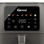 Girmi FG92 Singolo 8 L 1700 W Friggitrice ad aria calda Grigio
