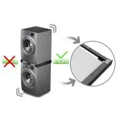 Meliconi Torre Dark accessorio e componente per lavatrice Kit di sovrapposizione 1 pz