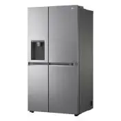 LG GSLV71PZRC Frigorifero Side-by-Side, Classe C, 635L, Wi-Fi, Senza allaccio, Inox