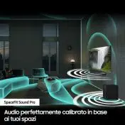 Samsung Soundbar HW-Q930D/ZF Serie Q, 17 Speaker, Wireless Dolby Atmos, Audio a 9.1.4 Canali, Q-Simphony, Alexa integrato e compatibile con Google Assistant, Titan Black