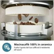 Philips 2200 series Series 2200 EP2221/40 Macchina da caffè automatica, 2 bevande, 1.8 L, 1500W