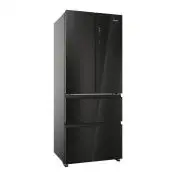 Haier FD 70 Series 3 HFR3718ENGB frigorifero side-by-side Libera installazione 402 L E Nero