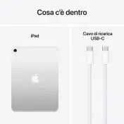 Apple iPad 11'' Wi-Fi + Cellular 128GB Argento