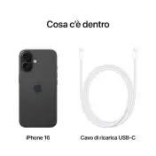Apple iPhone 16 256GB Nero
