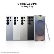 Samsung Galaxy S25 Ultra Smartphone AI, Display 6.9'' QHD+ Dynamic AMOLED 2X, Fotocamera 200MP, RAM 12GB, 1TB, 5.000 mAh, Titanium Gray