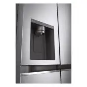 LG GSLV71PZRC Frigorifero Side-by-Side, Classe C, 635L, Wi-Fi, Senza allaccio, Inox