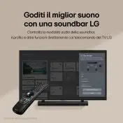 LG 55QNED80T6A Televisione Smart TV 55 Pollici QNED 4K Serie QNED80 3 HDMI