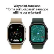 Apple Watch Ultra 2 GPS + Cellular 49mm Cassa Titanio Nero con Nero Trail Loop - M/L