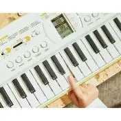 Casiotone SA-80 Tastiera Musicale con 44 tasti Bianca