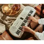 Casiotone SA-80 Tastiera Musicale con 44 tasti Bianca
