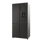 Haier Cube 83 Serie 3 HCR3818EWPT frigorifero side-by-side 463L Libera installazione E Antracite