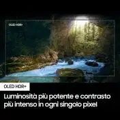 Samsung QE55S90DAEXZT Televisione Smart TV 55 Pollici Oled 4K Dolby Atmos Graphite Black Processore NQ4 AI GEN2 Self-illuminating pixels Laser Slim Design