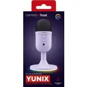 Trust GXT 234P Yunix Viola Microfono da tavolo