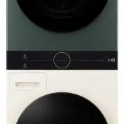 LG WashTower WT1210EGF Colonna Bucato 12/10kg AI DD, Classe A-10%/A+++, Pannello unificato