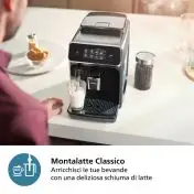 Philips 2200 series Series 2200 EP2221/40 Macchina da caffè automatica, 2 bevande, 1.8 L, 1500W
