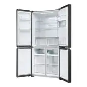 Haier Cube 83 Serie 3 HCR3818EWPT frigorifero side-by-side 463L Libera installazione E Antracite