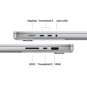 Apple MacBook Pro 16": Chip M4 Max con cpu 14 core e gpu 32 core, 1TB SSD - Argento