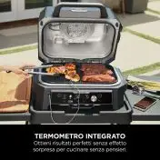 Ninja Barbecue elettrico e Affumicatore Woodfire Pro Connect XL OG901EU