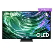 Samsung QE55S90DAEXZT Televisione Smart TV 55 Pollici Oled 4K Dolby Atmos Graphite Black Processore NQ4 AI GEN2 Self-illuminating pixels Laser Slim Design