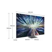 Samsung QE75QN900DTXZT Televisione Smart TV 75 Pollici Qled 8K Neo Graphite Black  NQ8 AI GEN3 Processor 8K AI Upscaling Pro Infinity Air Design Dolby Atmos