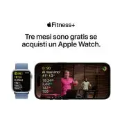 Apple Watch Series 9 GPS Cassa 45mm in Alluminio Mezzanotte con Cinturino Sport Loop Mezzanotte