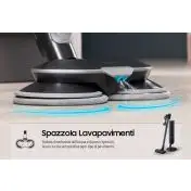 Samsung VS20C8524TB/WA scopa elettrica Wireless Senza sacco 580 W