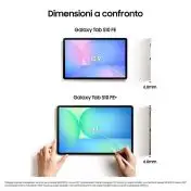 Samsung Galaxy Tab S10 FE+ Tablet Android Display 13.1 Pollici Wifi 12/256GB 10.090 mAh S Pen Android 15 Gray