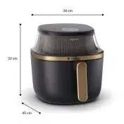 Philips 3000 series NA342/00 Airfryer 7.2 L, Friggitrice ad aria 16 in 1, App ricettario