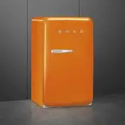 Smeg FAB10ROR6 frigorifero con congelatore Arancione
