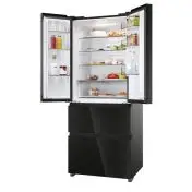 Haier FD 70 Series 3 HFR3718ENGB frigorifero side-by-side Libera installazione 402 L E Nero