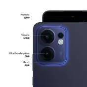 OPPO Reno13 FS 5G AI Smartphone, Tripla fotocamera 50+8+2MP, Selfie 32MP, Display 6.67” 120HZ AMOLED FHD+, 5800mAh, RAM 12GB(Esp4GB/8GB/12GB)+ROM 512GB, [Versione Italia], Luminous Blue