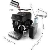 Philips 2200 series Series 2200 EP2221/40 Macchina da caffè automatica, 2 bevande, 1.8 L, 1500W